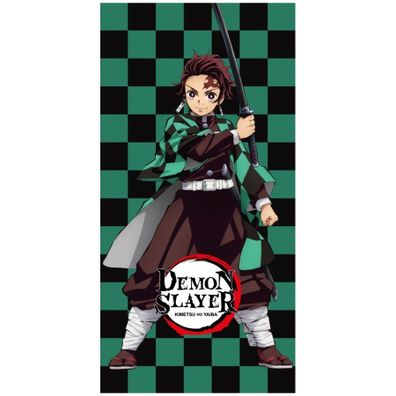Plážová osuška Zabijak démonov - Demon Slayer - 100% bavlna - 70 x 140 cm