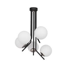 Jupiter 1737 - Luster na tyči TIM 5xE14/40W/230V chróm