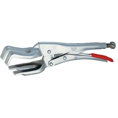 Samosvorné kliešte s pákovým mechanizmom pre zváranie lesklo zinkované 280 mm - 4224280