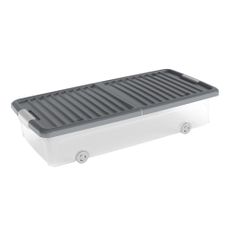 Plastový úložný box pod posteľ s vekom 74x37x16, 5 cm W box underbed L – KIS