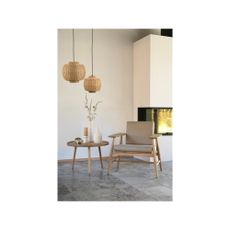 Krémová váza z kameniny Elv – Villa Collection