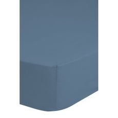 Modrá elastická plachta z bavlneného saténu HIP, 180 x 200 cm