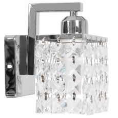 TooLight Nástenná lampa Crystal APP543-1W chróm
