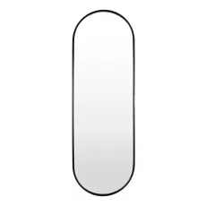 Čierne nástenné zrkadlo Bonami Essentials Lilee, 40 x 120 cm