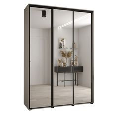 Dakota 2 šatníková skriňa 180x235x45/60 čierny úchyt - kašmír Hĺbka: 60