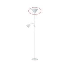 Rabalux 4061 - Náhradné tienidlo k stojacej lampe ACTION E27 veľké biela