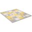 KINDERKRAFT select - Penové puzzle LUNO 30ks šedá/žltá