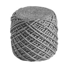 Obsession Sedací vak ROYAL Pouf POR 888 Silver - Průměr 40-45 cm cm