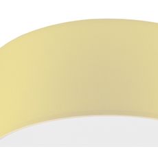 Stropné svietidlo SIRJA PASTEL 1xE27/60W/230V pr. 35 cm žltá