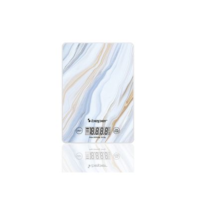 Beper P102BIL001 digitálna kuchynská váha Marble