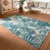 Hanse Home Collection koberce Kusový koberec Flair 105618 Tropical Leaves Turqouise – na von aj na doma - 120x180 cm