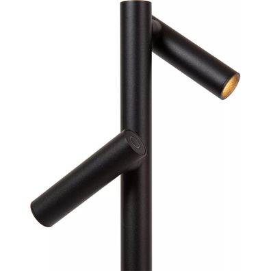 Lucide 27703/04/30 - LED Stm. nab. vonk. lampa ANTRIM 2xLED/2,2W/4V IP54 čierna