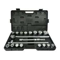 Gola sada Geko 3/4", 19-50mm, šesťhran - 21 ks