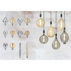 Teplá LED žiarovka E27, 4 W Diamant - Trio