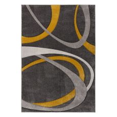 Okrovožlto-sivý koberec 120x170 cm Elude Orb – Flair Rugs