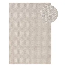 Sivý vonkajší koberec NORTHRUGS Coin, 140 x 200 cm