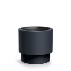 Prosperplast Kvetináč s vložkou HEOSE antracit, varianta 29,8 cm