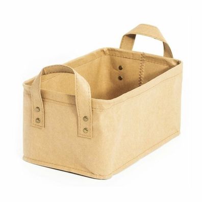 Compactor Úložný košík Basket Ecologic, 28 x 18 x 13 cm, béžová