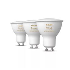 LED žiarovky v súprave 3 ks GU10, 4 W White ambiance – Philips Hue