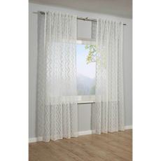 Biela záclona 140x245 cm Diamant Scherli – Sehlbach