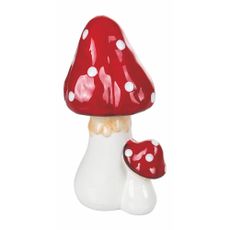 Keramická vianočná dekorácia VDE Tivoli 1996 Fungo, výška 23,5 cm