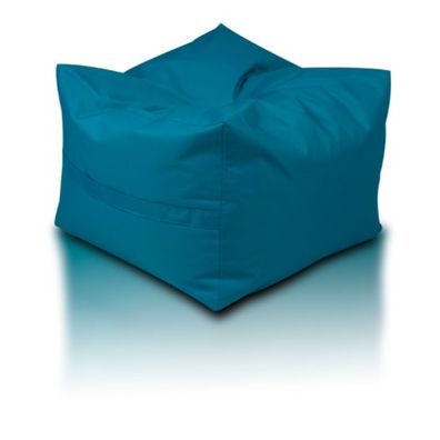Sedací vak Taburetka Cubo TiaHome - Svetlo modrá