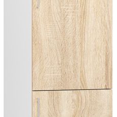 Ak furniture Skriňa na vstavanú chladničku S 60cm Artus biela/sonoma