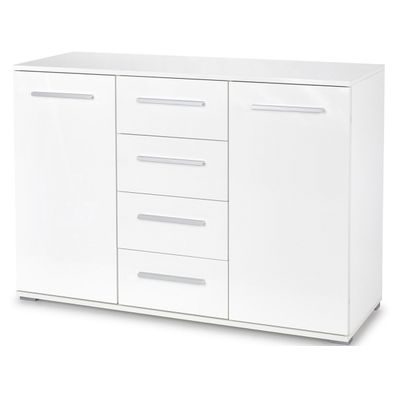 HALMAR Lima KM4 komoda biely lesk