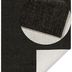 NORTHRUGS - Hanse Home koberce Kusový koberec Twin-Wendeteppiche 103096 black cream – na von aj na doma - 80x150 cm