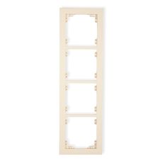 Rámček štvornásobný  beige D DR-4
