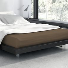 Faro Froté prostěradlo SMOOTH 180x200 cm hnědé