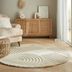 Flair Rugs koberce Kusový koberec Solace Zen Garden Natural kruh - 160x160 (priemer) kruh cm