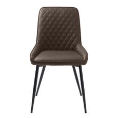 Tmavohnedá jedálenská stolička Milton – Unique Furniture