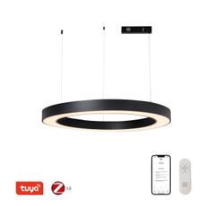 Immax NEO 07211L - LED Stmievateľný luster na lanku PASTEL 68W/230V Tuya čierna +DO
