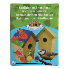 Drevená vtáčia búdka s farbami Esschert Design