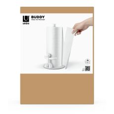 Oceľový držiak na kuchynské utierky ø 19 cm Buddy – Umbra