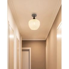 Globo 15548DK - Stropné svietidlo MAXY 1xE27/40W/230V biela/antracit