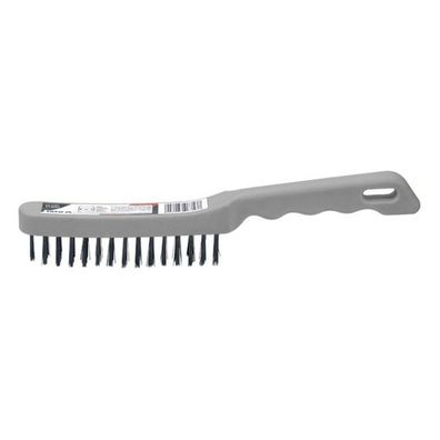 Kartáč drátěný ruční 3 řady plast - YT-6353