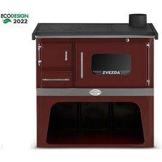 Sporák ZVEZDA CLASSIC GFE hnedý 5,7 kW pravý Eco