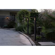 Eglo 900246 - LED Vonkajšia solárna lampa so senzorom 18xLED/0,2W/3,7V IP44
