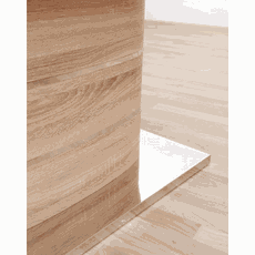Jedálenský stôl, MDF, dub sonoma, 180x90 cm, AMAR
