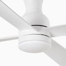 FARO 33756WT - LED stropný vent. FRASER XL LED/16W/230V biela pr. 120 cm WT + DO