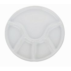 Kela Fondue tanier ANNELI 23 cm, biela