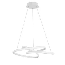 LED luster Menton 52 biele