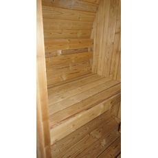Sanotechnik Sudová fínska vonkajšia sauna TROMSÖ M pre 2 osoby 189x120x191,5cm