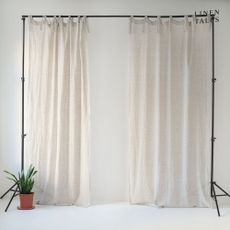 Krémová záclona 130x300 cm Daytime - Linen Tales
