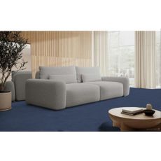 Tapibel , AKCIA: 400x350 cm Metrážny koberec Cobalt SDN 64060 - AB tmavomodrý, záťažový, šíře, modrá, ab (mriežka), chodba / predsieň