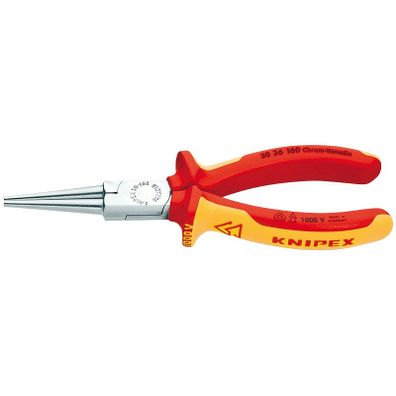 Rovné guľaté kliešte, 160 mm KNIPEX - 3036160