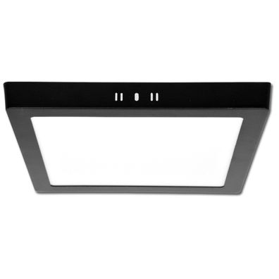 Ecolite LED-CSQ-CCT/12W/CR - LED Stropné svietidlo RAFA LED/12W/230V čierna