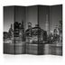 Paraván New York Nights Dekorhome 135x172 cm (3-dielny)